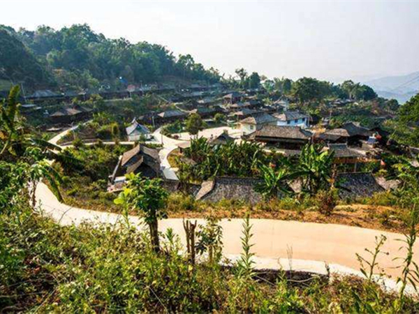 澜沧8标公路工程-糯福乡阿里村